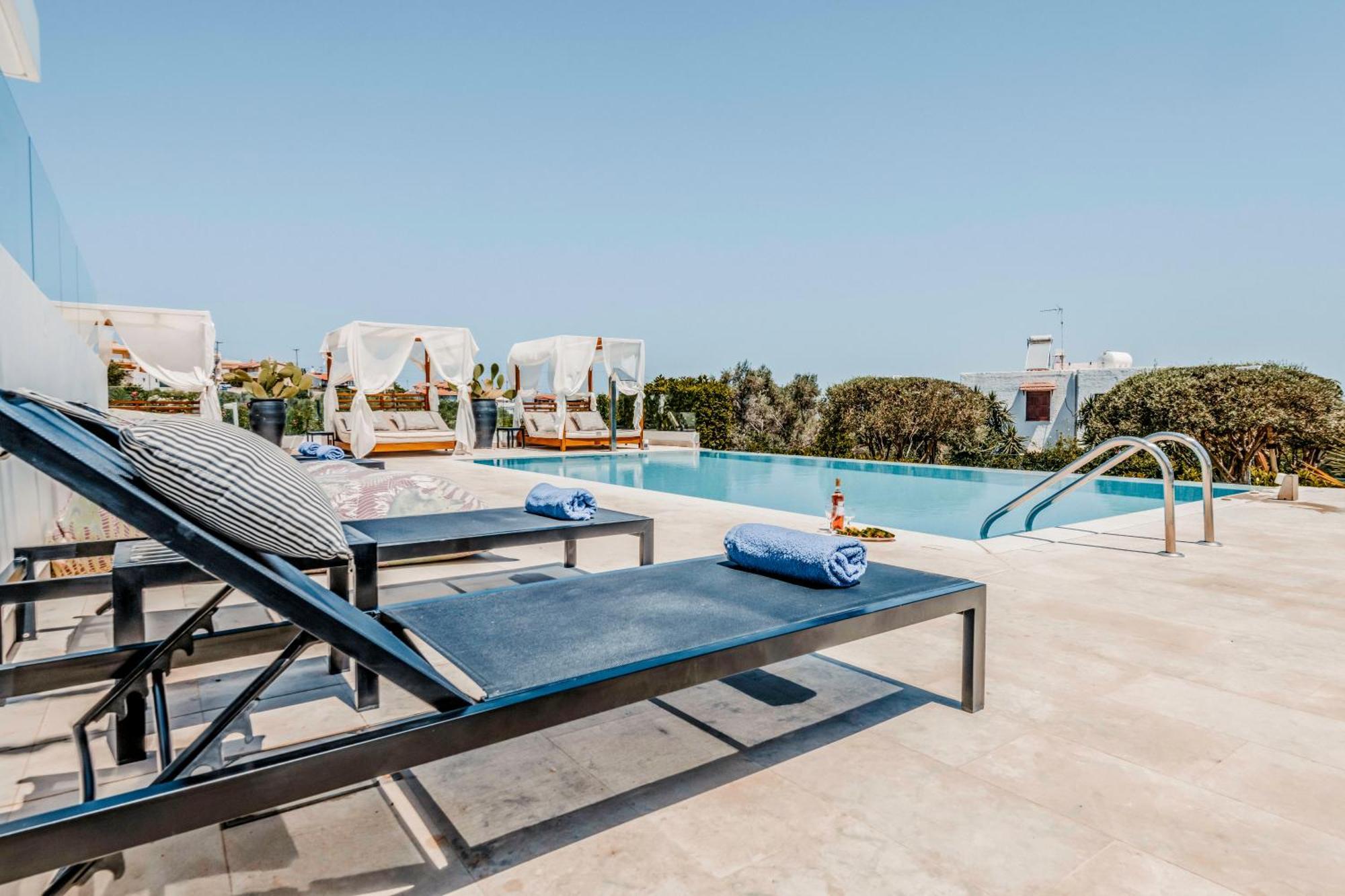 Made Of Blue Luxury Suites Collection Rethymno Exterior foto