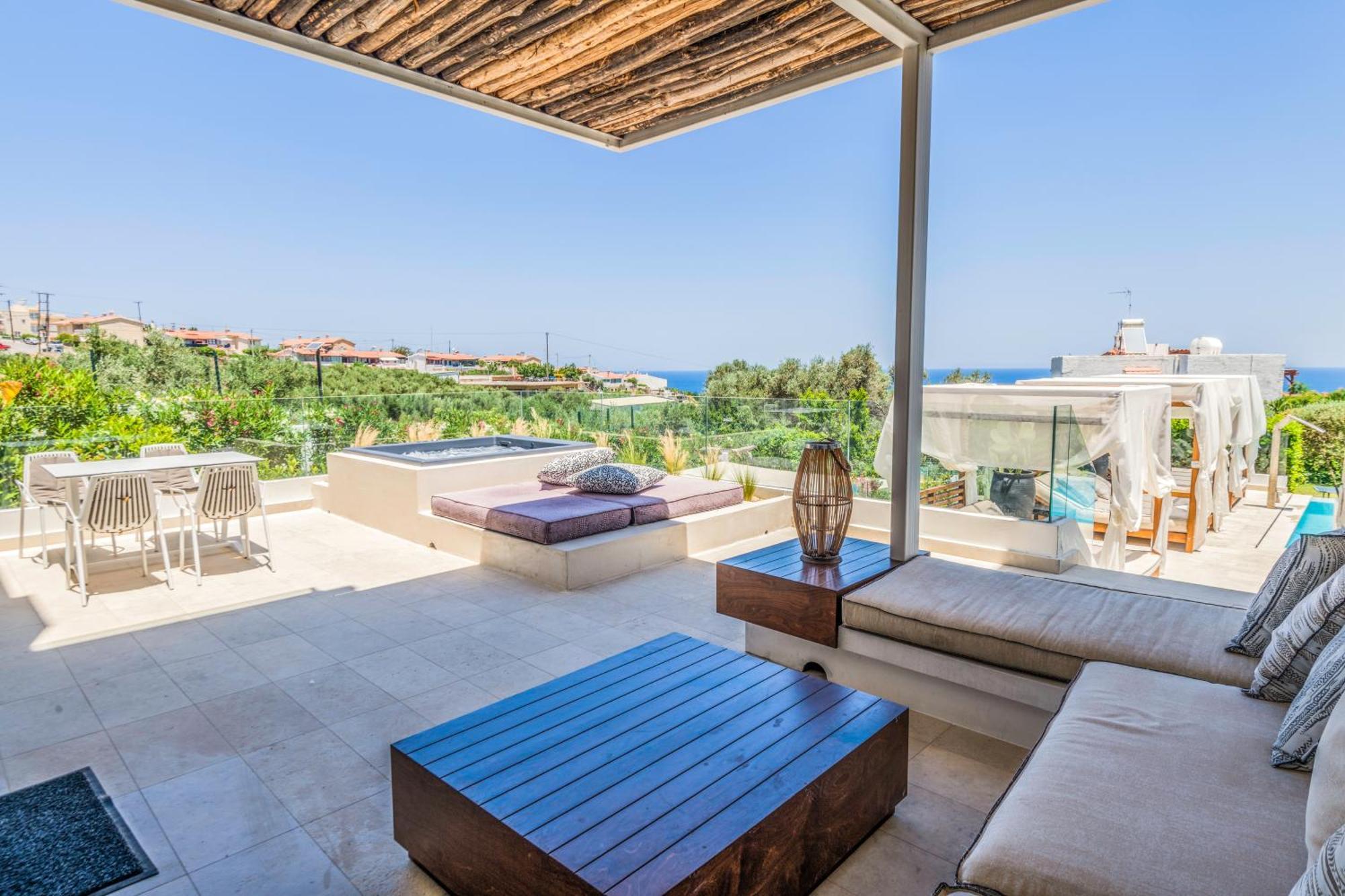Made Of Blue Luxury Suites Collection Rethymno Exterior foto