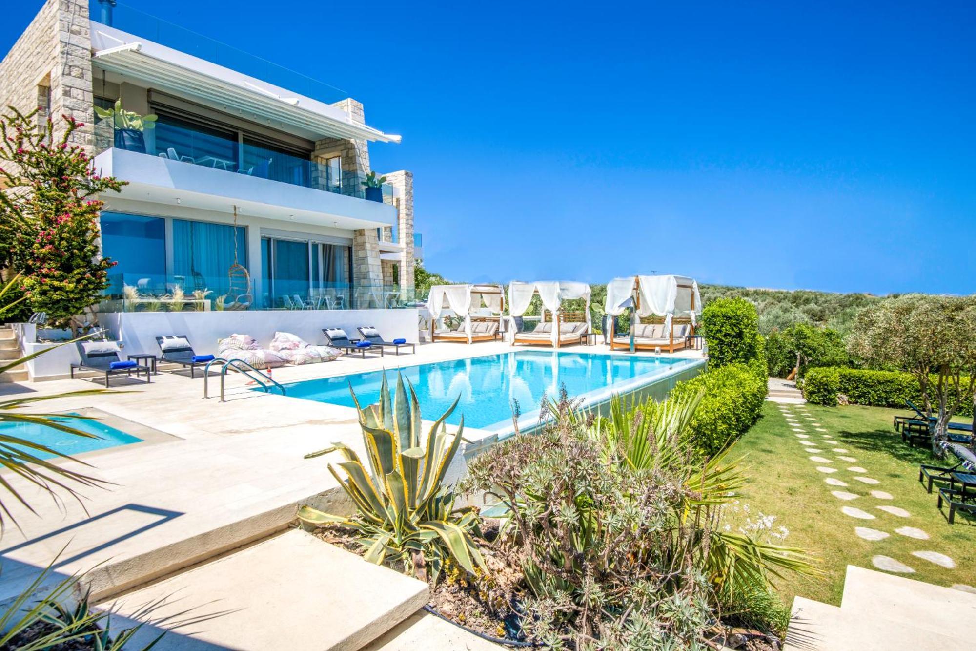 Made Of Blue Luxury Suites Collection Rethymno Exterior foto